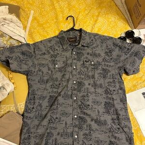Like New Howler Brothers HBAR Snap Shirt size xl
